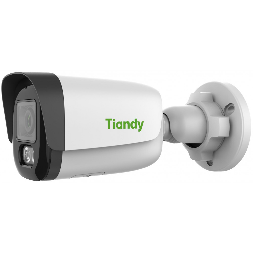 IP-камера Tiandy TC-C35WQ Spec:I5W/E/Y/2.8mm/V4.2, 5MP, EW Color Maker Bullet, 2.8mm, f/1.6, LED15m, IR50m, DC12V, PoE, IP67, Speaker