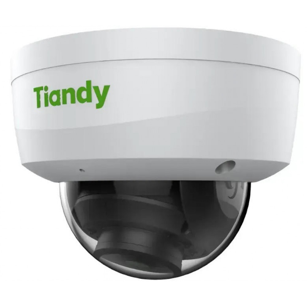 IP-камера Tiandy TC-C38KS Spec:I3/E/Y/2.8mm/V4.0, 8MP, Starlight IR Dome, 2.8mm, f/1.6, IR30m, DC12V, PoE, IP66, IK10