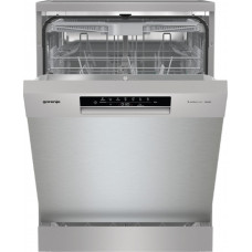 Посудомийна машина Gorenje, 16компл., A+++, 60см, дисплей, 3 кошика, AquaStop, сірий