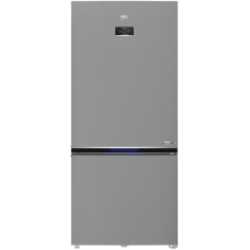 Холодильник Beko з нижн. мороз., 193x83x76, xолод.відд.-400л, мороз.відд.-170л, 2дв., А+, NF, HarvestFresh, інвертор, нерж