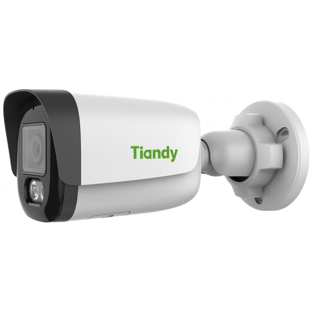 IP-камера Tiandy TC-C38WQ Spec:I5W/E/Y/2.8mm/V4.2, 8MP, EW, Color Maker Bullet, 2.8mm, f/1.6, LED15m, IR50m, DC12V, PoE, IP67, Speaker