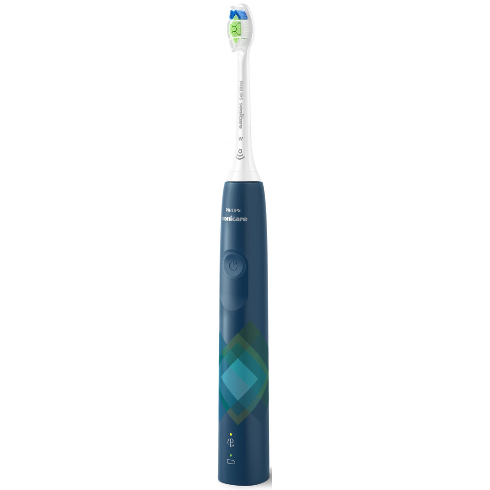 Щітка зубна електр. Philips, Sonicare 4100 Series, 31т. колив/хв, насадок-1, синій
