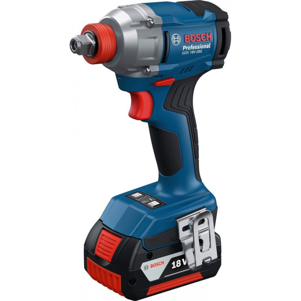 Гайковерт ударний Bosch Professional GDX 18V-285 18В 2x4А·год до 3600об/хв 285Нм квадрат 1/2