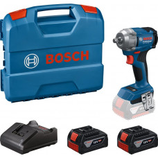 Гайковерт ударний Bosch Professional GDS 18V-350 18В 2x4А·год до 3400об/хв 85/200/350Нм квадрат 1/2
