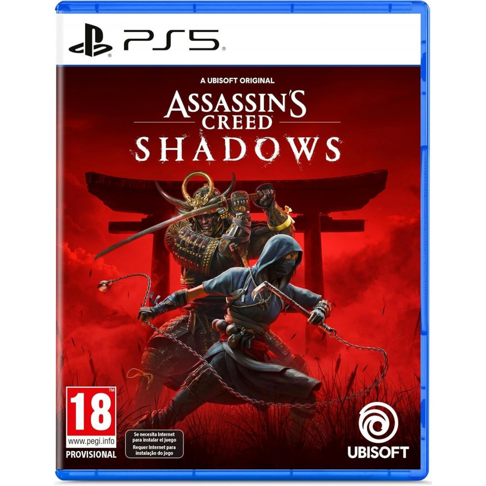 Гра консольна PS5 Assassin's Creed Shadows, BD диск
