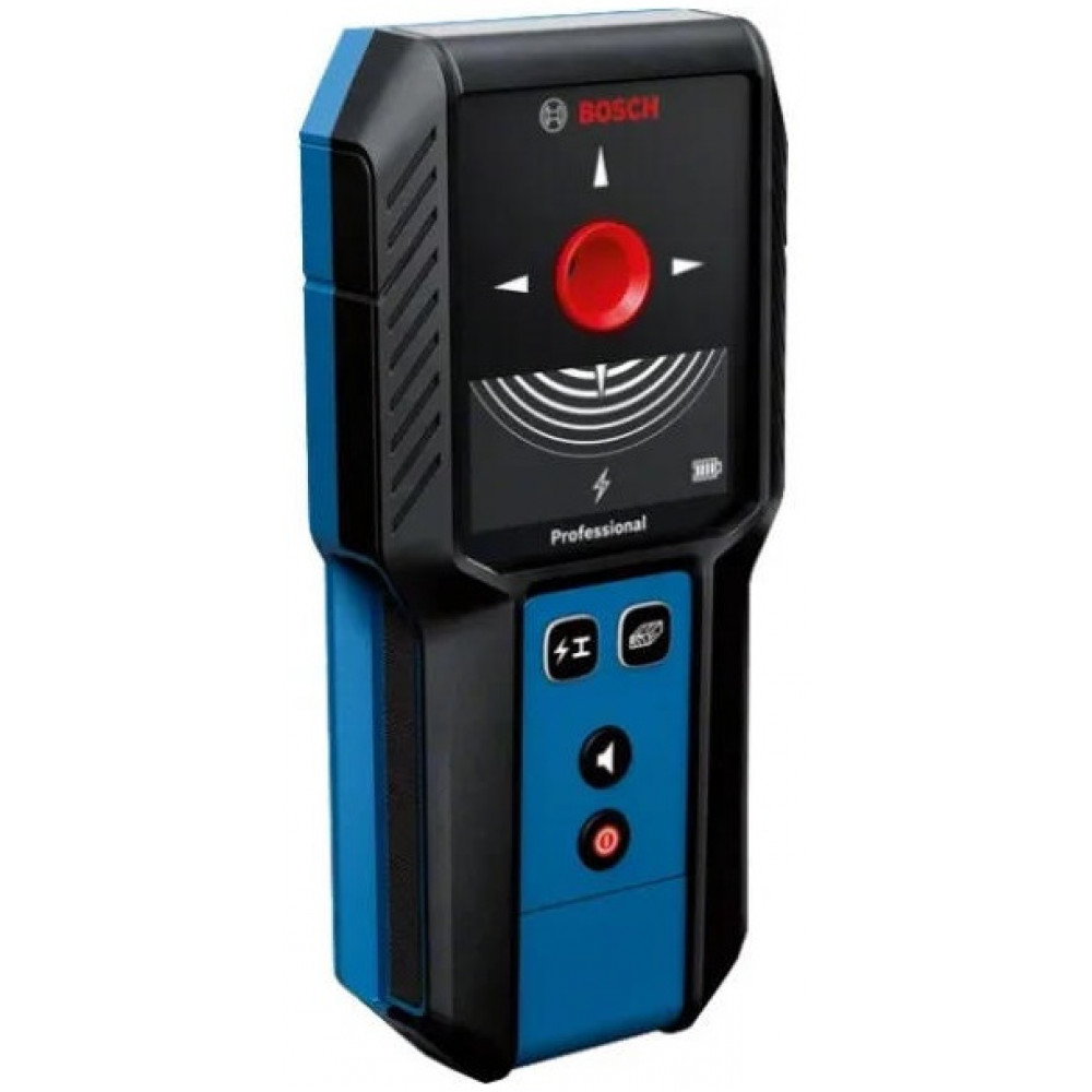 Детектор акумуляторний Bosch Professional GMS 120-27, до 120мм, 2ААх1.5В, IP54, чохол, 0.24кг