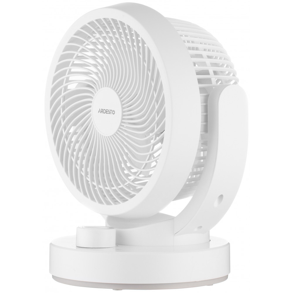 Вентилятор ARDESTO FT-B25W настільний, 15см, 30Вт, білий