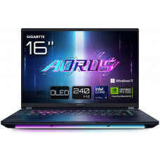 Ноутбук AORUS MASTER 16 16.0 QHD OLED 240Hz, INTEL ARL HX Ultra9, 32GB, F2TB, NVD5080-16, W11, чорний Ноутбук AORUS MASTER 16 16.0 QHD OLED 240Hz, INTEL ARL HX Ultra9, 32GB, F2TB, NVD5080-16, W11, чорний