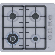Варильна поверхня Bosch  газова, 60см, чавун, WOK, нерж