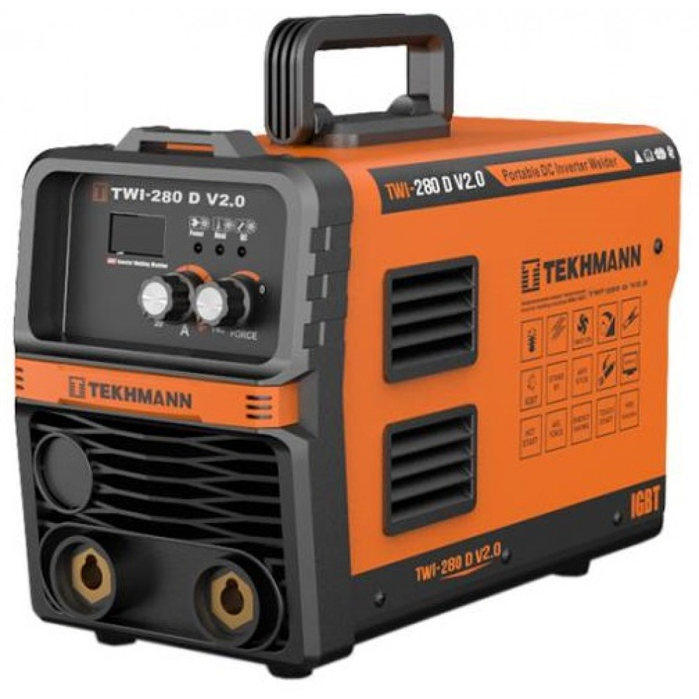 Зварювальний апарат інверторний Tekhmann TWI-280 MD v2.0 140А 5.8кВа 170-270В 3кг