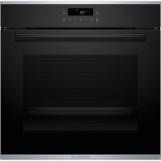 Духова шафа Bosch електрична, 71л, A+, дисплей, конвекція, піроліз, телескопічні направляючі, чорний