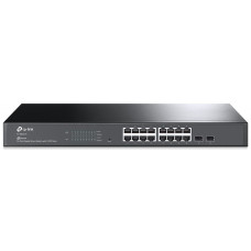 Комутатор TP-LINK TL-SG2218 16x1GE, 2xSFP, WebSmart