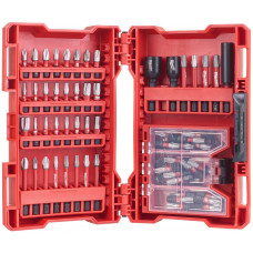 Біти Milwaukee Shockwave, набір 75шт, сталь, кейс Біти Milwaukee Shockwave, набір 75шт, сталь, кейс