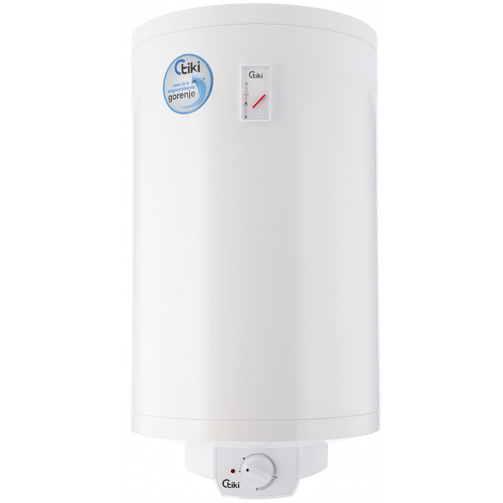 Водонагрівач електр. Tiki круглий GBF, 50л, 2кВт, сухий тен, мех. кер-ння, C, білий, 700096