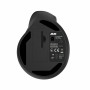 Миша 2E MF325 Silent, WL/BT, вертикальна, чорний