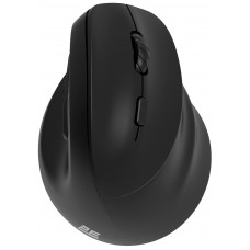 Миша 2E MF325 Silent, WL/BT, вертикальна, чорний