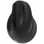 Миша 2E MF325 Silent, WL/BT, вертикальна, чорний