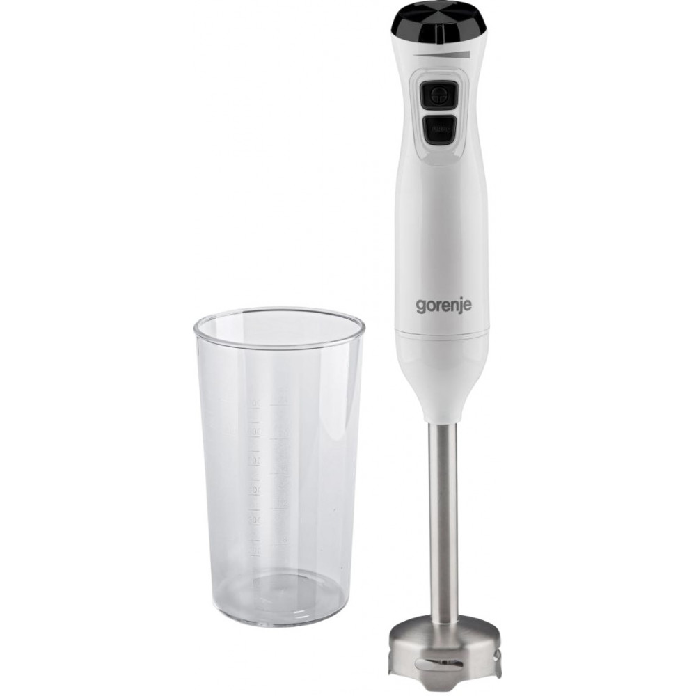 Блендер Gorenje заглибний 600Вт, чаша-600мл, білий