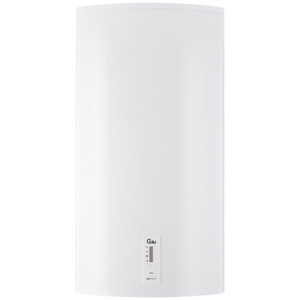 Водонагрівач електр. TIKI плаский FTG, 50л, 2кВт, ун. монтаж, електр. кер-ння, B, білий, 700152