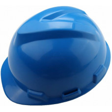 Каска захисна Tolsen, пластик поліпропілен РР, пряжка для регулювання, навушники, синій