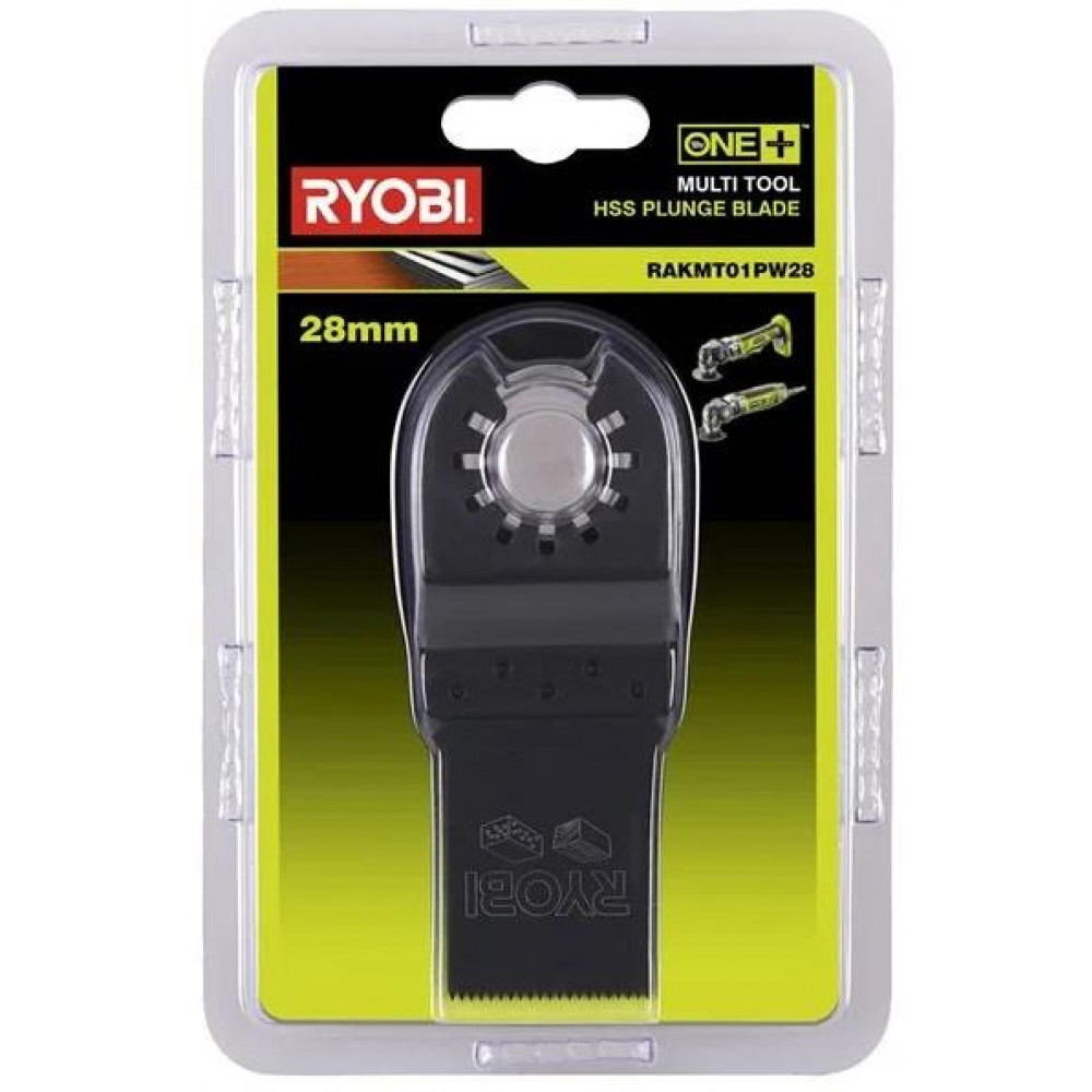 Полотно пиляльне занурювальне для багатофункціонального інструменту Ryobi RAKMT01PW28 HSS 28мм