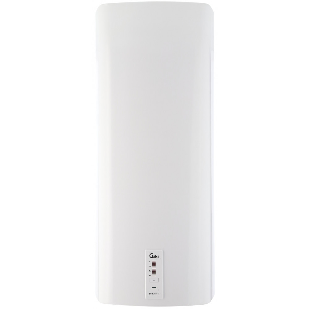 Водонагрівач електр. TIKI слім SuperESD, 80л, 2кВт, сухий тен, електр. кер-ння, B, білий, 700094