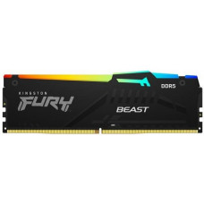 Пам'ять ПК Kingston DDR5 64GB KIT (32GBx2) 6400 FURY Beast RGB XMP