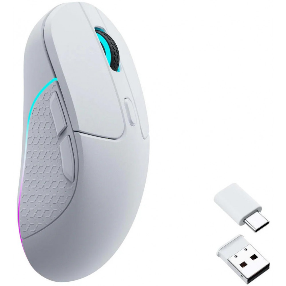 Миша Keychron M3 BT/WL/USB-A/USB-C, білий