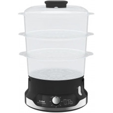 Пароварка Tefal Ultracompact, 800Вт, об'єм-9л, резервуар для води -1л, механічне керув., пластик, чорний