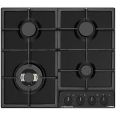Варильна поверхня Hansa газова, 59см, чавун, чорний