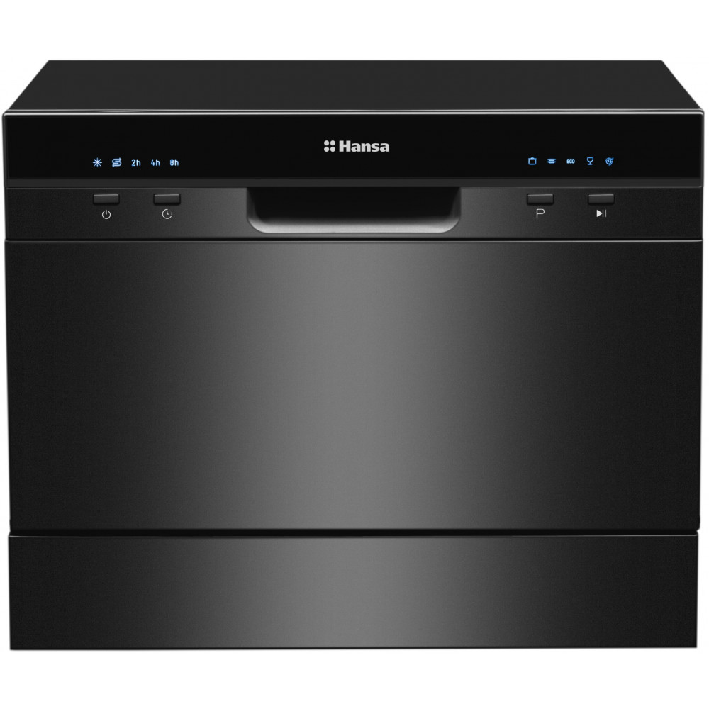 Посудомийна машина Hansa настільна, 6компл., A+, 55см, дисплей, чорний