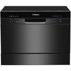 Посудомийна машина Hansa настільна, 6компл., A+, 55см, дисплей, чорний