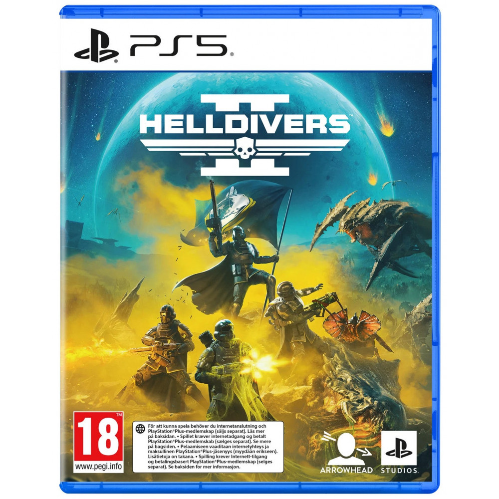 Гра консольна PS5 HELLDIVERS 2, BD диск
