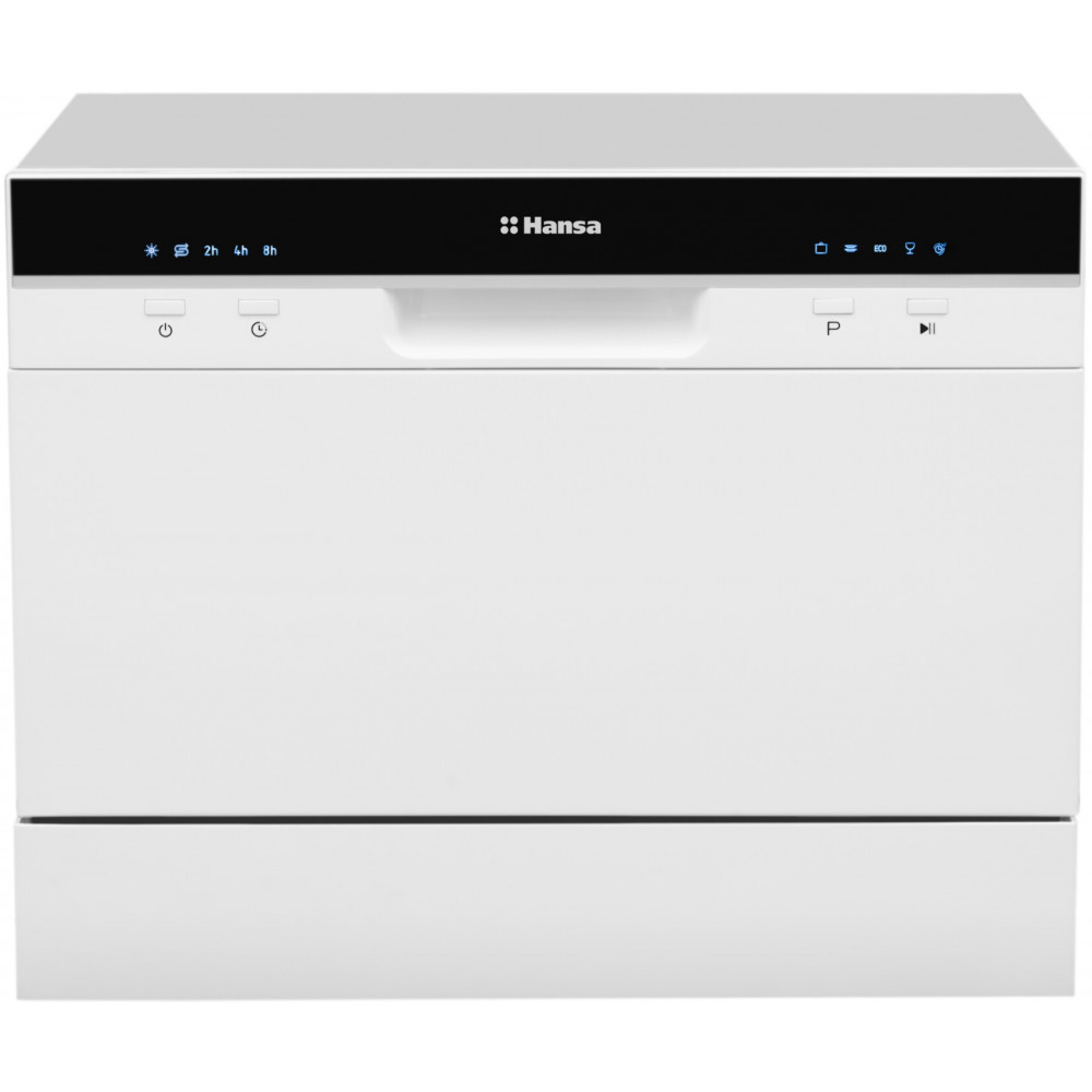 Посудомийна машина Hansa настільна, 6компл., A+, 55см, дисплей, білий