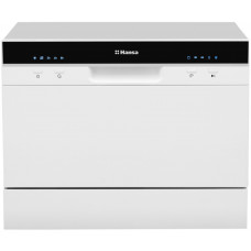 Посудомийна машина Hansa настільна, 6компл., A+, 55см, дисплей, білий