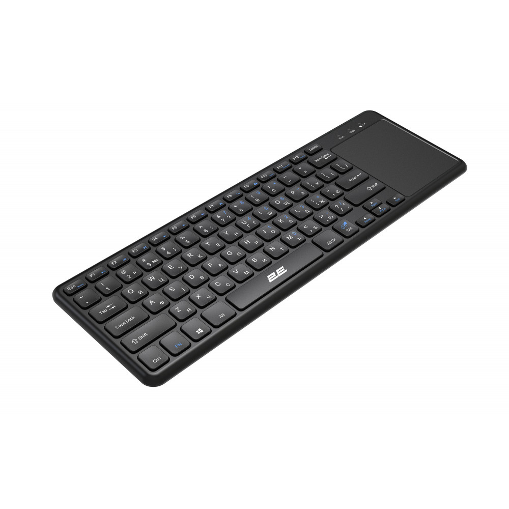 Клавіатура ножнична 2E KT100 78key, WL, EN/UK, чорний