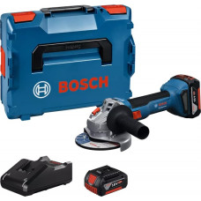 Шліфмашина кутова акумуляторна Bosch Professional GWS 18V-8 125мм 18В 2x5А·год 0-11000об/хв 1.7кг кейс ЗП GAL 18V-40 Шліфмашина кутова акумуляторна Bosch Professional GWS 18V-8 125мм 18В 2x5А·год 0-11000об/хв 1.7кг кейс ЗП GAL 18V-40
