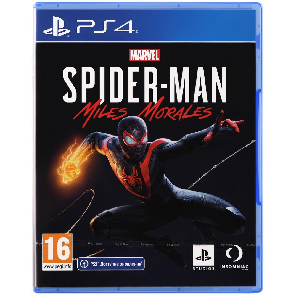Гра консольна PS4 Marvel Spider-Man. Miles Morales, BD диск