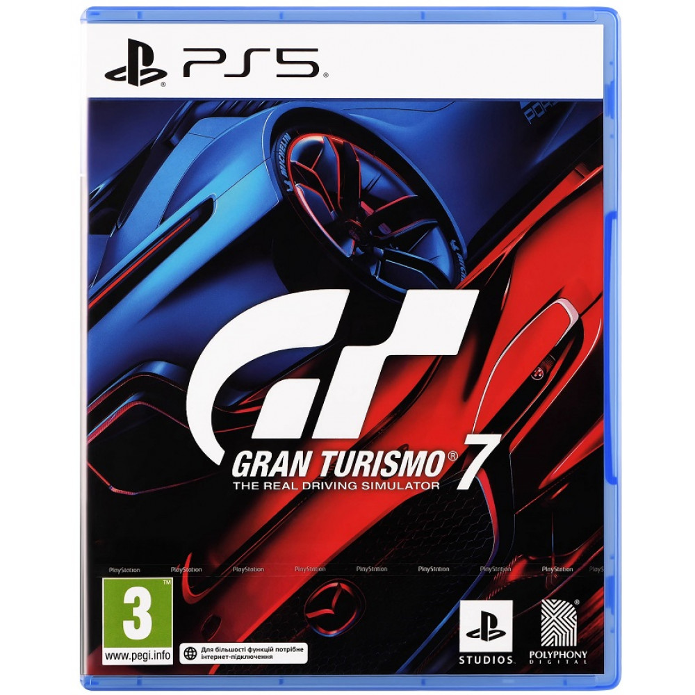Гра консольна PS5 Gran Turismo 7, BD диск