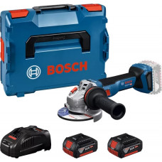 Шліфмашина кутова акумуляторна Bosch Professional GWS 18V-11 125мм 18В 2x5А·год 0-9000об/хв 1.7кг кейс ЗП GAL1880CV Шліфмашина кутова акумуляторна Bosch Professional GWS 18V-11 125мм 18В 2x5А·год 0-9000об/хв 1.7кг кейс ЗП GAL1880CV