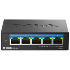 Комутатор D-Link DMS-105 5x2.5GE, Некерований Комутатор D-Link DMS-105 5x2.5GE, Некерований