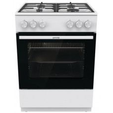 Плита Gorenje газова, 72л, 60x60см, чавун, білий