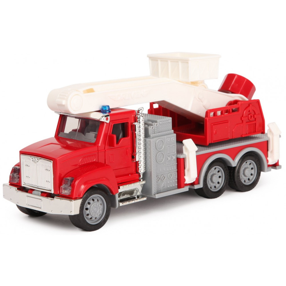 Машинка DRIVEN Micro Пожежна машина з підйомним краном