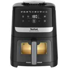 Мультипіч Tefal Easy Fry Silence Vision, 1670Вт, чаша-5л, сенсорне керув., 10 програм, з віконцем, пластик, чорний