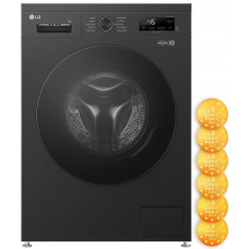 Пральна машина LG фронтальна, 7кг, 1200, A+++, 44см, дисплей, пара, інвертор, чорний Пральна машина LG фронтальна, 7кг, 1200, A+++, 44см, дисплей, пара, інвертор, чорний