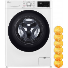 Пральна машина LG фронтальна, 7кг, 1200, A+++, 48см, дисплей, пара, інвертор, білий Пральна машина LG фронтальна, 7кг, 1200, A+++, 48см, дисплей, пара, інвертор, білий