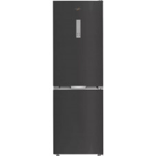Холодильник Whirlpool з нижн. мороз., 186.5x60х66.3, холод.відд.-210л, мороз.відд.-104л, 2дв., А++, NF, дисплей, інв., зона нульова, сірий
