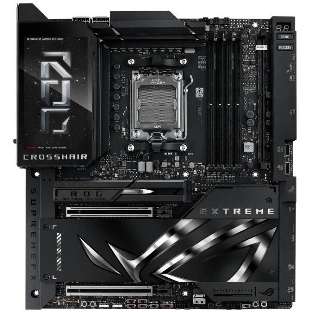 Материнcька плата ASUS ROG CROSSHAIR X870E EXTREME sAM5 X870E 4xDDR5 M.2 USB Type-C HDMI WiFi BT EATX