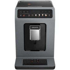 Кавомашина Krups Evidence Hot & Cold 2.3л, зерно, автомат.капучинатор, ОLED диспл, авторецептів - 18, сіро - чорний