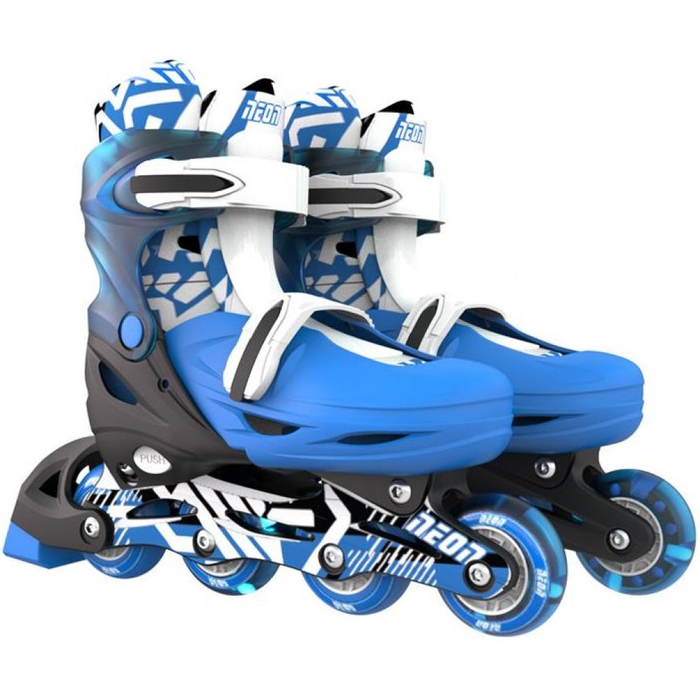 Роликові ковзани Neon Inline, розмір 30-33, синій